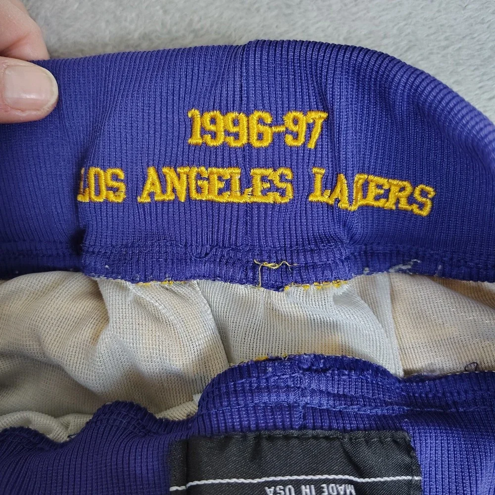 Just Don LA Lakers‎ 1996-1997 NBA Shorts Men's Size L Made in USA